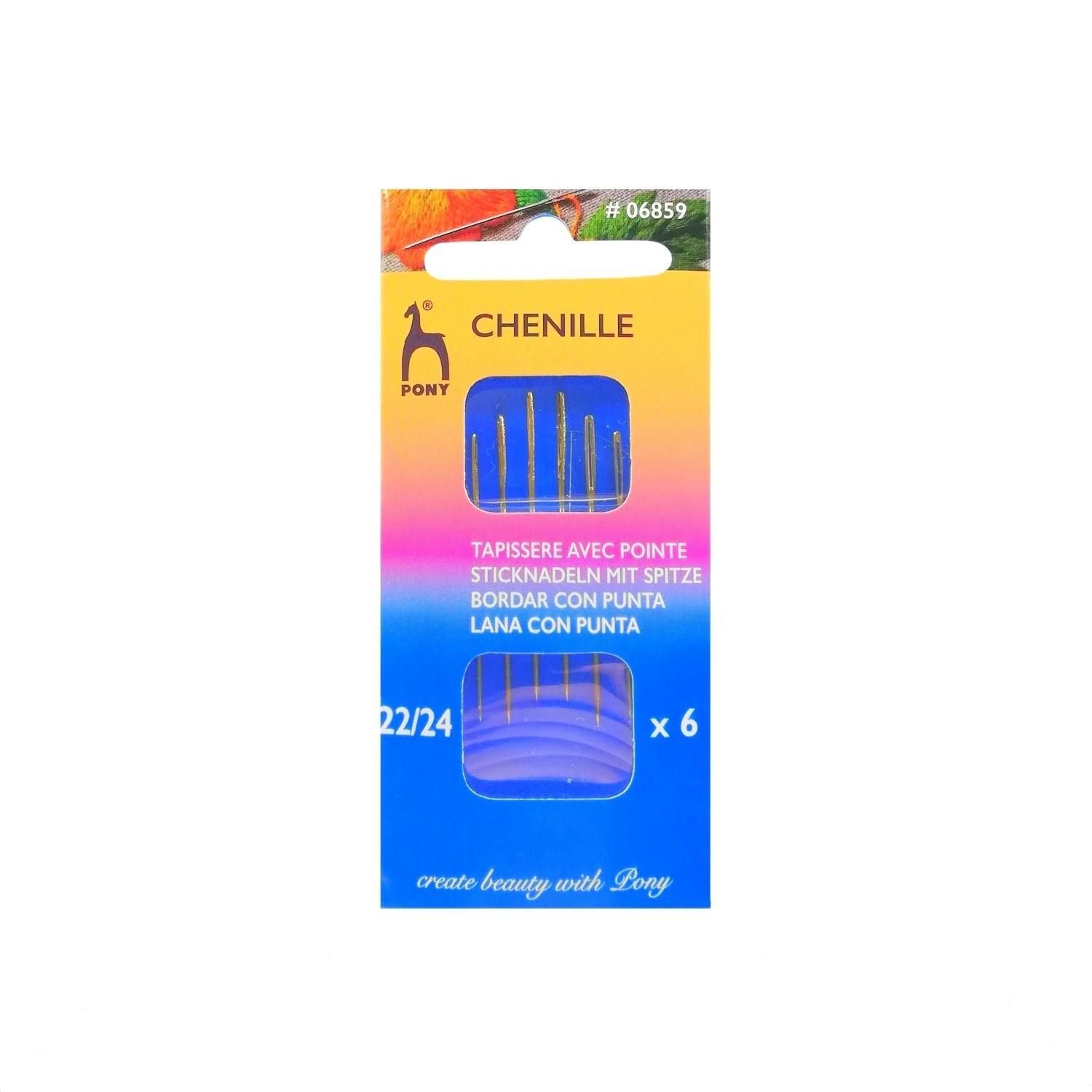 Igły ręczne do haftu z czubkiem PONY – 22/24 – #06859