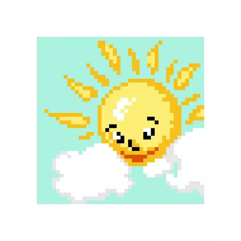 Kanwa GOBELINEK 5678D słoneczko