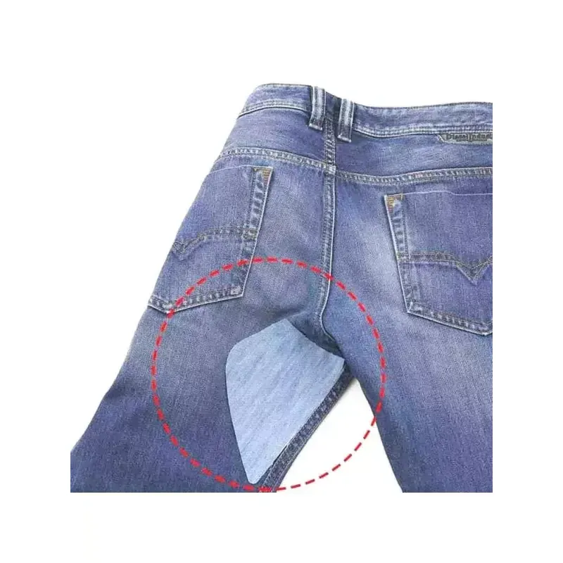 Łaty termo do kroku 11×16,5cm kol. 004 czarny