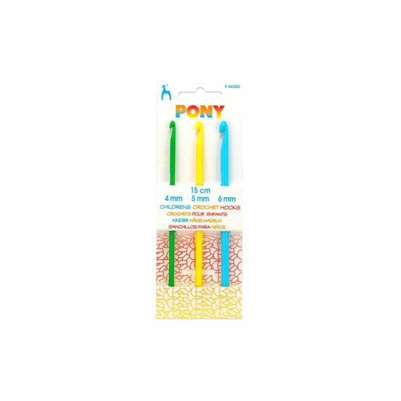 Zestaw Szydełek Pony dla dzieci 15cm / 4-6mm – #44350