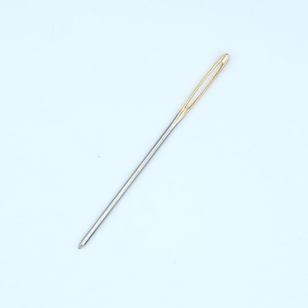 Igły metalowe do wełny ze złotym uchem CP 100550