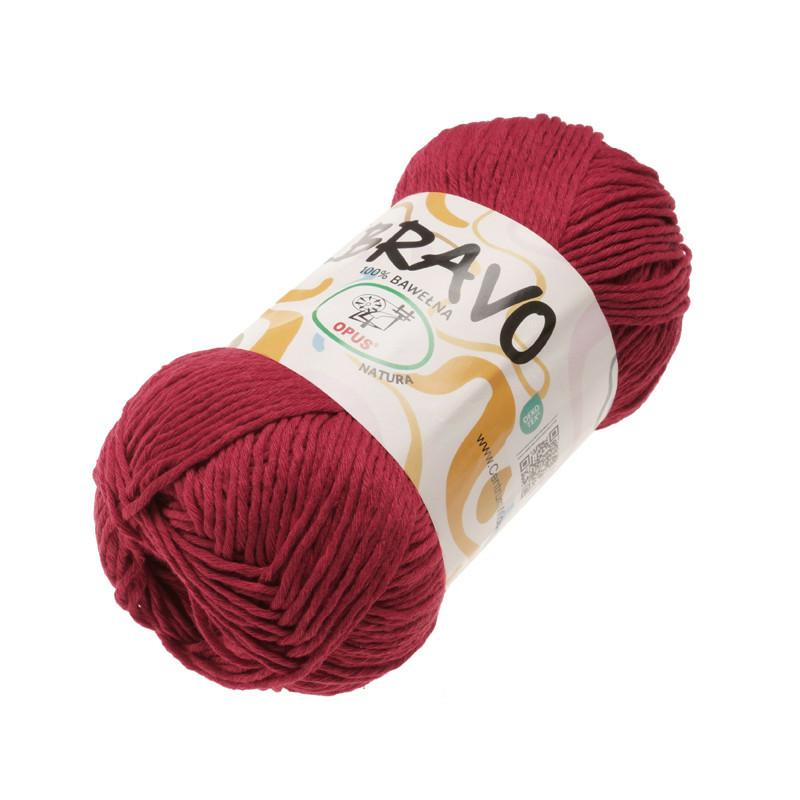 Włóczka OPUS NATURA Bravo – 401 czerwony